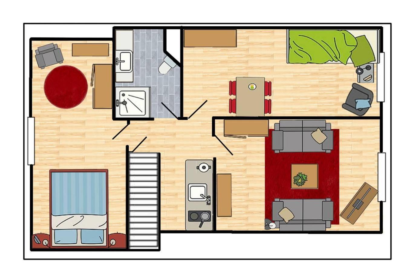 Ferienwohnung Stadt- Und Hafennaehe Fehmarn Dış mekan fotoğraf